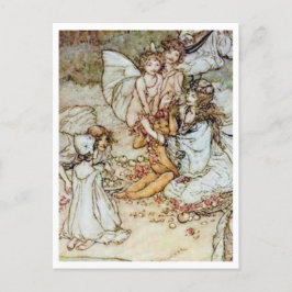 illustratie door Arthur Rackham Fairies Briefkaart