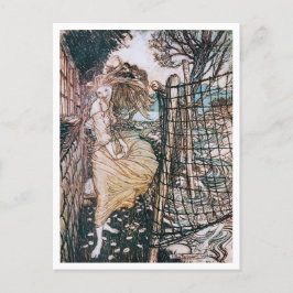 illustratie door Arthur Rackham Undine Briefkaart