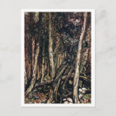 illustratie door Arthur Rackham Undine Briefkaart (Voorkant)