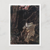  illustratie door Arthur Rackham Undine Briefkaart (Voorkant)