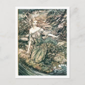  illustratie door Arthur Rackham Undine Briefkaart (Voorkant)