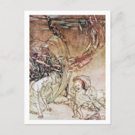 illustratie door Arthur Rackham Undine Briefkaart