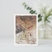  illustratie door Arthur Rackham Undine Briefkaart (Staand voorkant)
