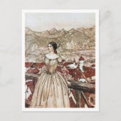  illustratie door Arthur Rackham Undine Briefkaart (Voorkant)