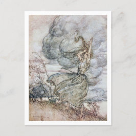 illustratie door Arthur Rackham Undine Briefkaart
