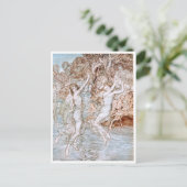  illustratie door Arthur Rackham Water Nymph Briefkaart (Staand voorkant)
