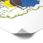 Illustratie door Else Wenz Vietor Poster (Hoek)