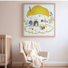 Illustratie door Else Wenz Vietor Vintage Poster