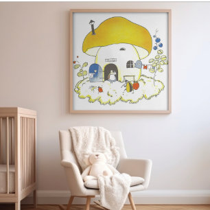 Illustratie door Else Wenz Vietor Vintage Poster