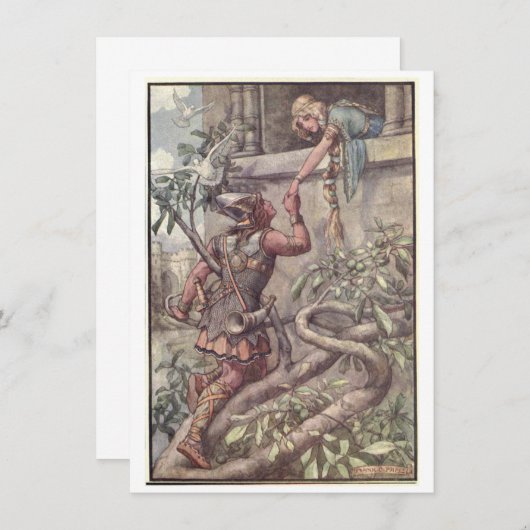  illustratie door Frank C. Pape "De Prins" (Voorkant / Achterkant)