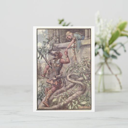  illustratie door Frank C. Pape "De Prins" (Staand voorkant)