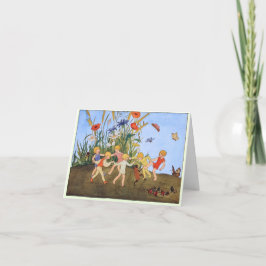 Illustratie door Freddie Langeler Bedankkaart