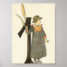 illustratie door Ottilia Adelborg Mini Poster