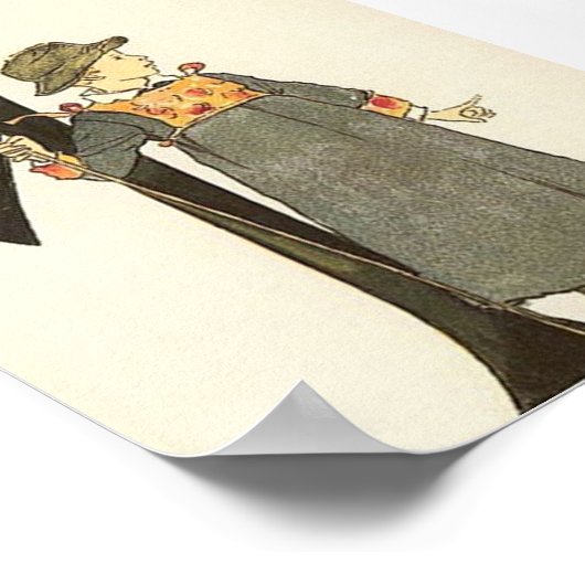  illustratie door Ottilia Adelborg Mini Poster (Hoek)