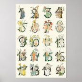  illustratie door Ottilia Adelborg Poster (Voorkant)