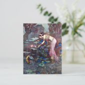  illustratie door Warwick Goble de Lotus Briefkaart (Staand voorkant)