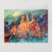  illustratie door Warwick Goble Hero Geeft terug Briefkaart (Voorkant)