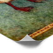 illustratie door Warwick Goble Swan Maiden Poster (Hoek)