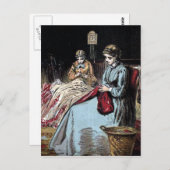  illustratie "Dressmakers" Briefkaart (Voorkant / Achterkant)