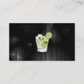 Illustratie Drink cocktail | Bar Lounge Visitekaartje (Achterkant)