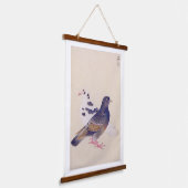  illustratie: Duif Hangend Wandkleed (Gebogen)