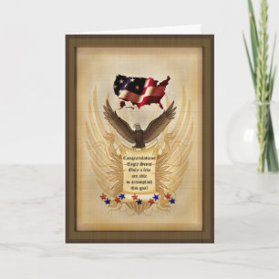 Illustratie - Eagle - de V.S. - Voltooiing - Kaart