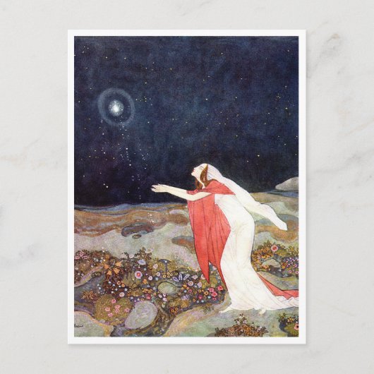  illustratie Edmund Dulac Briefkaart (Voorkant)