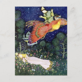 illustratie Edmund Dulac Firebird Briefkaart