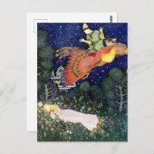 illustratie Edmund Dulac Firebird Briefkaart (Voorkant / Achterkant)