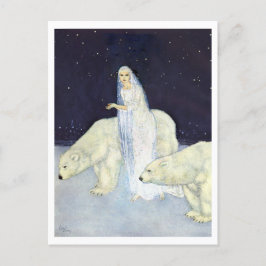 illustratie Edmund Dulac Ice Maiden Briefkaart