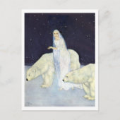  illustratie Edmund Dulac Ice Maiden Briefkaart (Voorkant)