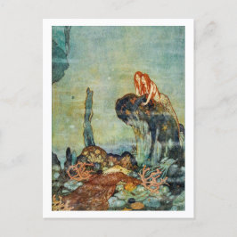 illustratie Edmund Dulac Mermaids Briefkaart