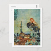  illustratie Edmund Dulac Mermaids Briefkaart (Voorkant / Achterkant)
