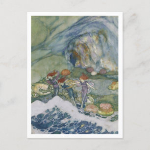  illustratie Edmund Dulac Tempest Briefkaart