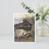  illustratie Edmund Dulac Tempest Briefkaart (Staand voorkant)