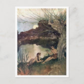  illustratie Edmund Dulac Tempest Briefkaart (Voorkant)