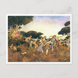 illustratie Edmund Dulac Tempest Briefkaart