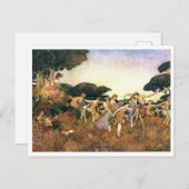 illustratie Edmund Dulac Tempest Briefkaart (Voorkant / Achterkant)