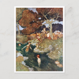 illustratie Edmund Dulac Tempest Briefkaart