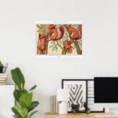 Illustratie  eekhoorn poster (Thuiskantoor)