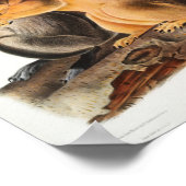 Illustratie  eekhoorns poster (Hoek)