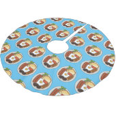 illustratie Engelse ontbijtcartoon Kerstboom Rok (Gekanteld)