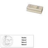 illustratie Engelse ontbijtcartoon Rubberstempel (Gestempeld)