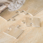 Illustratie Esquimaux Dog (Canis familiaris) Legpuzzel (Zijkant)