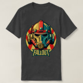 Illustratie Fallout Helm T-shirt (Design voorkant)