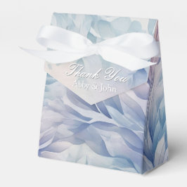 Illustratie Favor Doos Botanische Elegantie Bedankdoosjes