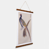  illustratie: fazant hangend wandkleed (Gebogen)