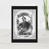 illustratie "Fireman/brandweerman". Kaart (Voorkant)