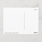  illustratie Fireman Briefkaart (Achterkant)