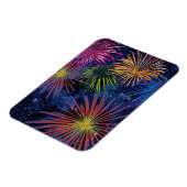 Illustratie Fireworks Magnet Dark Sky Magneet (Linkerzijde)